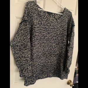 New J Crew Boxy Sweater Boat Neckline SZ Medium